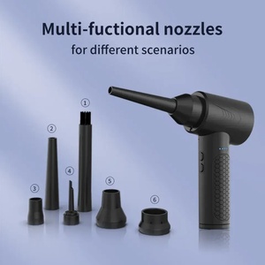 เครื่องเป่าฝุ่นไร้สายแบบไฟฟ้า เครื่องดูดฝุ่นพกพาสำหรับทำความสะอาดรถยนต์ พร้อมถุงเก็บฝุ่น ผลิตภัณฑ์ทำความสะอาดอื่นๆ รุ่นใหม่ ปี 2024 - Product Image 5