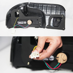 ไฟท้าย LED สำหรับรถยนต์โปรตอน วีร่า สีดำรมควัน ปี 1992 รุ่น <span class=keywords><strong>YZ</strong></span> - Product Image 3