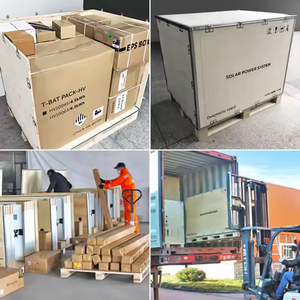 Suntop 5kw 10kw 30KW Système d'énergie solaire hybride <span class=keywords><strong>photovoltaïque</strong></span> tout-en-un hors réseau avec batterie au lithium pour usage domestique - Product Image 5