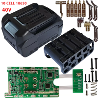 Kit de batterie 10 cellules 18650 40V BL4020 compatible avec MAKITA 40V