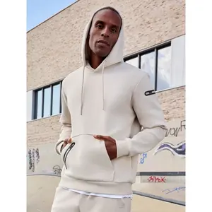 Felpa con Cappuccio da Uomo in Tessuto Interlock, Merchandising Sostenibile - Product Image 6