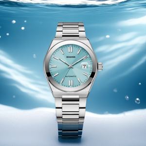 Luxury Men's <b>Mechanical</b> Automatic <b>Watch</b> Sapphire Dial Magnifier Custom Logo Miyota Movement-Business Style Relojes Mecnicos for - Product Image 2