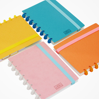 Bandes élastiques en silicone de remplacement pour carnet A5, bandes de fermeture en caoutchouc souple pour agenda à disques