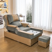 Mobilier de salon de manucure, table de massage pour soins du visage, bain de pieds, chaise de spa pour pédicure