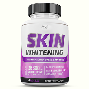 תויות מותאמות אישית גלוטתיון ליפוזומלי חלאל 5X קפסולות להלבנה נוספת קולגן ויטמין <span class=keywords><strong>C</strong></span> חומצה אלפא ליפואית לעור כהה - Product Image 1