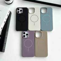 Coque de téléphone portable magnétique sans fil personnalisable par sublimation, design style Ins, avec anneau magnétique, pour iPhone 16 Pro Max et 15 Pro Max