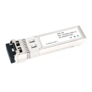 SFP-10G-SR เข้ากันได้ SFP + 850nm 300เมตร DDM เพล็กซ์ LC MMF SFP โมดูล