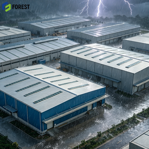 Parque Logístico de Estructura de Acero, Instalación Industrial Aislada y Resistente al Viento, Apta para Montacargas, de Gran Envergadura - Product Image 1