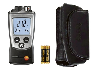 Thermomètre infrarouge Testo 810 original 2-en-1 pour surfaces et température de l'air avec thermomètre de poche T HVAC 0560 0810 - Product Image 4