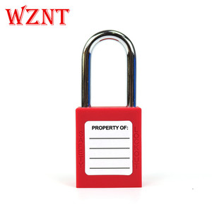 NT-38S <span class=keywords><strong>Cadenas</strong></span> <span class=keywords><strong>de</strong></span> sécurité LOTO OEM 38 mm, à clé maîtresse, remplaçable, pour verrouillage et étiquetage - Product Image 2