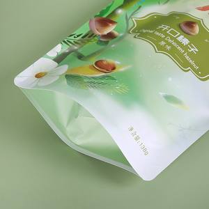 Sacs refermables réutilisables en aluminium mat pour emballage alimentaire, snacks et aliments secs, avec impression numérique durable - Product Image 2