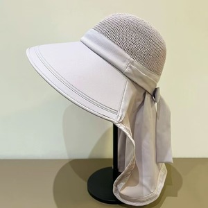 Chapeau de protection solaire à large bord avec protection du cou, respirant et pliable pour femmes, voyage en plein air, beige, noir, kaki, violet, rose - Product Image 2