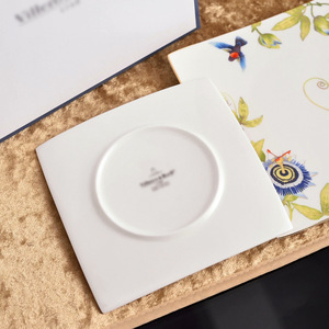 ชุดอาหารเยอรมัน <span class=keywords><strong>Villeroy</strong></span> & <span class=keywords><strong>Boch</strong></span> Amazonia Bone China นำเข้าสำหรับใช้ในบ้าน ชาม จาน จานสี่เหลี่ยม ชามข้าว - Product Image 3