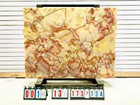 Dalle d'onyx rouge translucide de luxe, marbre de jade pour mur de fond de villa et comptoir