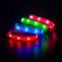 Collier lumineux LED pour animaux de compagnie, collier lumineux clignotant pour chat