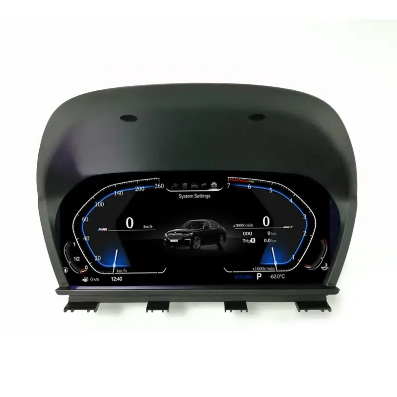 KiriNavi 12.3 "groupe numérique LCD tableau de bord Cockpit pour BMW série 2 F22 X1 F48 X2 F49 2013-tableau de bord multifonctionnel
