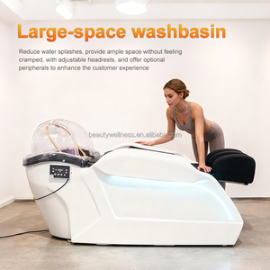 Cama de Massagem Elétrica Ajustável para Shampoo para Uso Doméstico e em Salões - Product Image 4