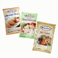 Sauce mayonnaise crémeuse et onctueuse, saveur riche et acidulée, idéale pour sandwichs, burgers, salades, trempettes, sauces et vinaigrettes.