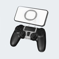 Support magnétique réglable pour manette PS5/PS4, clip pour téléphone, accessoires de jeu