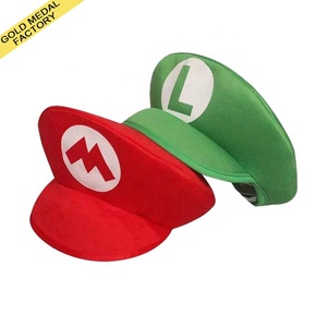 Cappello di tendenza dal design accattivante, cappelli cosplay all'ingrosso, cappello cosplay a righe, stile casual da spiaggia, per feste, attività all'aperto, estivo, decorazione per <span class=keywords><strong>Halloween</strong></span> - Product Image 1