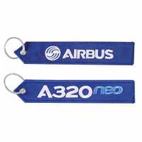 Porte-clés d'étiquette d'aviation d'avion en PVC personnalisé en gros porte-clés brodé personnalisé avec instruction «Remove You Fly»