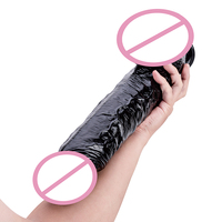 Masturbation féminine gros gode épais jouets sexuels anaux pour les femmes réaliste Silicone liquide énorme gode Xxl