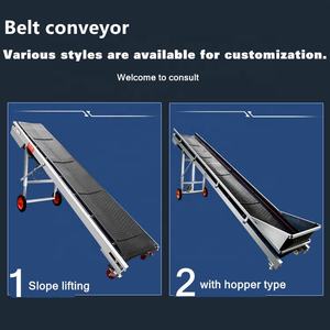 Sand Dirt Transfer Belt Fördermaschine für Steinbruch Steinbrecher Anlage Transport Schräg band förderer - Product Image 4