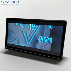 Skyseen tùy chỉnh thẻ swiping khu vực phát hiện video phát lại với âm thanh LCD văn phòng Màn hình hiển thị Ngân hàng siêu thị cửa hàng tạp hóa - Product Image 5