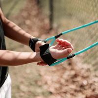 Banda de Resistencia para Entrenamiento de Muñeca de Béisbol KSE Profesional, Impermeable, de TPE, Alta Elasticidad, 80 cm, Negra, para Softbol y Ejercicio