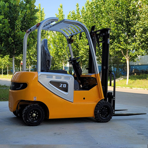 New Electric <strong>Forklift</strong> 1Ton 2Ton 3M 4M Lifting Height Pallet Stacker Crane Full Electric <strong>Forklift</strong> Stacker - Product Image 4
