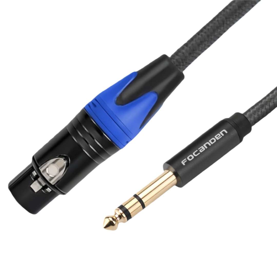 สีเทา (6.5XLR ตัวเมีย)