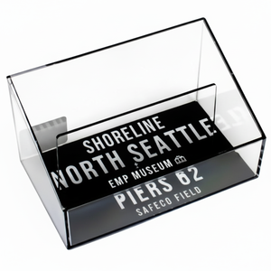 Scatola di immagazzinaggio inglese trasparente con supporto per lettere per titolari di lettere - Product Image 1