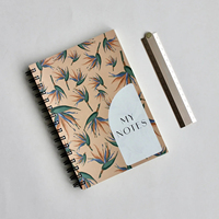 Carnet de Notes de Bureau Personnalisé avec Logo, A4 A5 A6, en Cuir PVC, Couverture Rigide en Papier Kraft, Bloc-Notes, Agenda Cadeau, à Spirale pour Impression Artistique