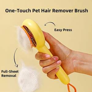 प्यारा बतख प्लास्टिक 140 घुमावदार दांत साफ, बिल्लियों के कुत्तों के लिए कोमल सुरक्षित ब्रश नरम बालों के मोटे कोट - Product Image 2