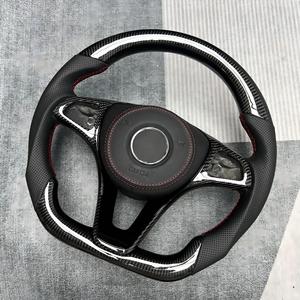 Volant personnalisé en fibre de carbone pour Mercedes <span class=keywords><strong>Maybach</strong></span> S580 <span class=keywords><strong>S560</strong></span> S600 Classe S W222 W223 Upgrade - Product Image 6