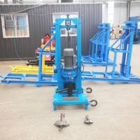 Mini-pompe de forage rotative électrique portative XL DRILL 3 kW, profondeur max. 1000 m pour la conservation des puits d'eau