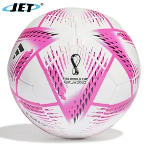 Balones de futboll Профессиональный кон forro de poliester reforzado con punto de cruz, pelota de futbol profesional personalizado