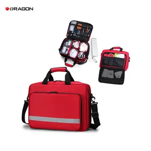 Equipo médico certificado CE ISO Botiquín de primeros auxilios individual Logotipo propio Kits de bolsas de emergencia para deporte