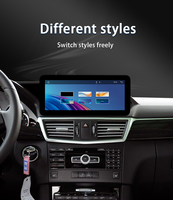 Autoradio DVD stéréo avec écran tactile 10,25/12,3 pouces, compatible avec Mercedes Benz Classe E W212 W213