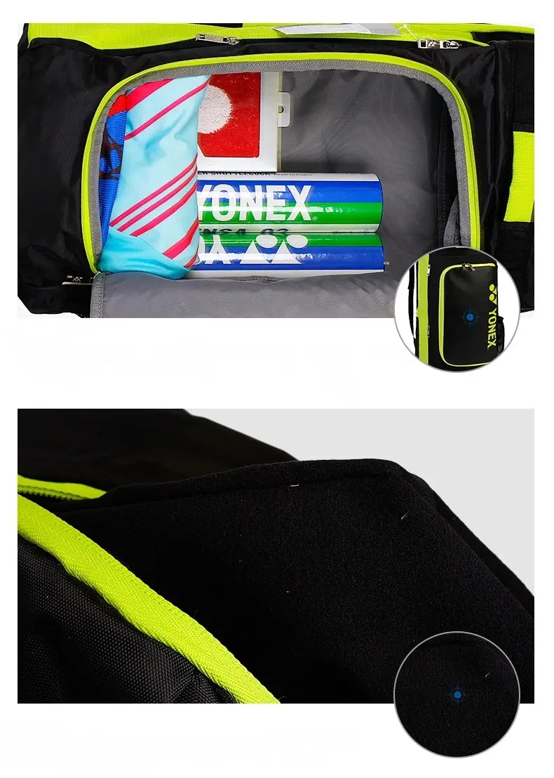 Waterproof Sports Badminton Bag Large Capacity Racket Backpack