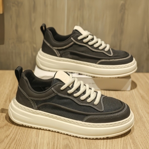 <span class=keywords><strong>Zapatillas</strong></span> de Diseño para Hombre, Estilo Casual para Caminar, Fitness, Correr, Fútbol, para Hombre y Mujer, con Suela Gruesa y Aumento de Altura - Product Image 5