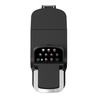 Machine à café à capsules mini portable entièrement automatique de style italien, avec moulin intégré, boîtier en ABS, capacité de 6 à 10 tasses, conception monobloc, facile à utiliser