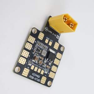Placa de Distribución de Energía PDB para Drones de Carreras, Rectificación Síncrona de 3A, Convertidores de Doble Canal XT60 BEC 5V/12V, Montaje en Placa - Product Image 3