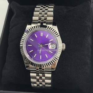 Montre mécanique automatique de haute qualité avec mouvement NH35, bracelet en acier inoxydable, calendrier, vente en gros - Product Image 1