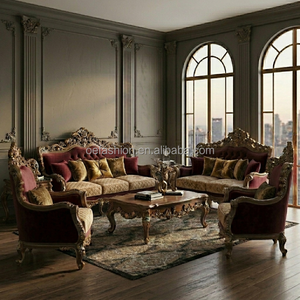 Lit classique baroque en bois massif sculpté, lit king-size royal <span class=keywords><strong>de</strong></span> luxe avec table <span class=keywords><strong>de</strong></span> chevet assortie pour suite présidentielle, mobilier FF&E sur mesure - Product Image 4