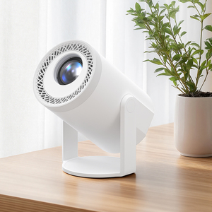 JUNUO Turn 1 Hot Selling Mini <b>Projector</b> 200Ansi 720P 1+8GB Newest Android 14 with BT Portable <b>Projector</b> for Home Use - Product Image 1