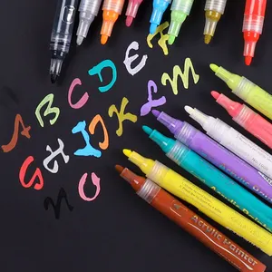 Acrylic đánh dấu vĩnh viễn bút 6g mực sống động và lâu dài màu sắc cho graffiti nghệ thuật thiết lập 100m viết chiều dài bao bì