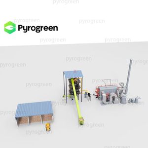 Hệ thống carbonizer công suất lớn tiết kiệm năng lượng cho than sinh học liên tục và sản xuất khí tổng hợp có giá trị cao - Product Image 6