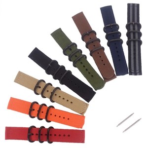 Correa de nailon para reloj inteligente <span class=keywords><strong>Suunto</strong></span> <span class=keywords><strong>9</strong></span>, <span class=keywords><strong>9</strong></span>, <span class=keywords><strong>Baro</strong></span> 7, D5, 24mm - Product Image 1