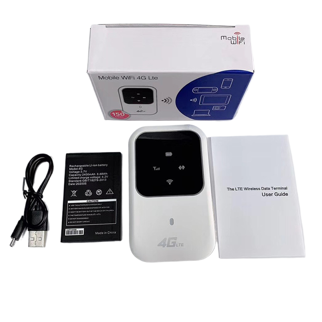 In Stock 4G Wireless Router Mobile Portable Wi-Fi Car Sharer Sim Card Slot LTE Modem H80